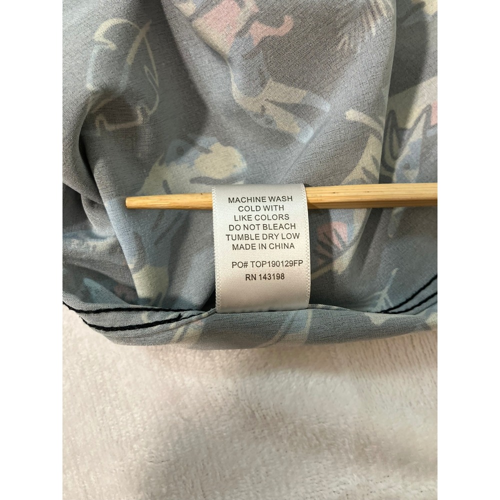 Chubbies Weekend Wear Dinosaur Print Shirt Mens Large Black S/S Retired Popover - Picture 9 of 11